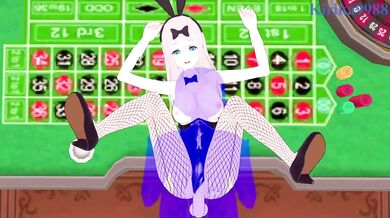 Chika Fujiwara and I have intense sex in the casino. - Kaguya-sama Love Is War Hentai