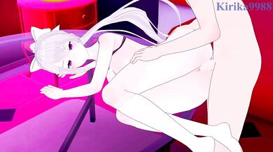 Higuchi Kaede and I have intense sex at a love hotel. - Nijisanji VTuber Hentai