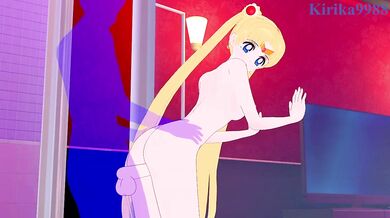 Sailor Moon (Usagi Tsukino) and I have intense sex at a love hotel. - Sailor Moon Hentai