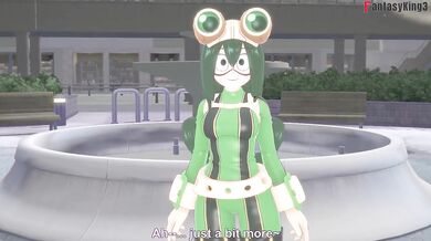 Tsuyu Asui sex on the park| My Hero Academia