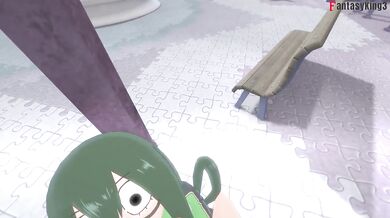 Tsuyu Asui sex on the park| My Hero Academia