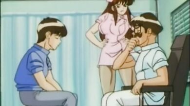 Blonde anime chick rides cock before BDSM