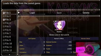 Karryn's Prison x Lovense [ Hentai Game] Anal Gangbang & Sextoy in prison