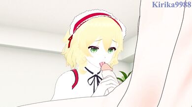 Momoka Sakurai and I have intense sex in the bedroom. - THE iDOLM@STER CINDERELLA GIRLS Hentai