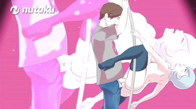 Stripper breaks dancing pole while getting fucked hard