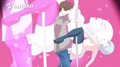 Stripper breaks dancing pole while getting fucked hard