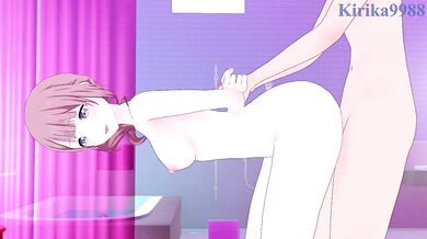 Honami Mochizuki and I have intense sex at a love hotel. - Project SEKAI Hentai