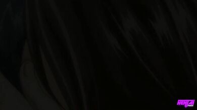 HentaiPros - Anime Schoolgirl rubs clit on classmate thinking of her stepbro