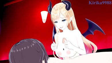 Yuzuki Choco and I have intense sex at a love hotel. - Hololive VTuber Hentai