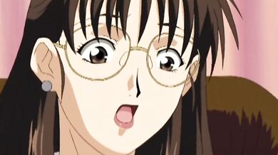 Masturbating anime babe orgasms hard