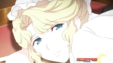 Hentai Pros - Blonde Maid Maria, Sweetly Takes Care Of Every Single One Of Her Customer's Needs