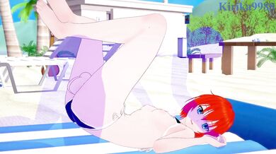 Chise Hatori and I have intense sex on the beach. - The Ancient Magus' Bride Hentai