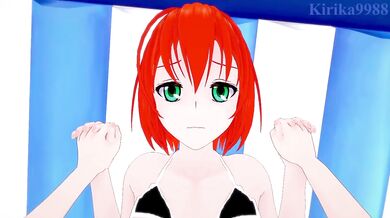 Chise Hatori and I have intense sex on the beach. - The Ancient Magus' Bride Hentai