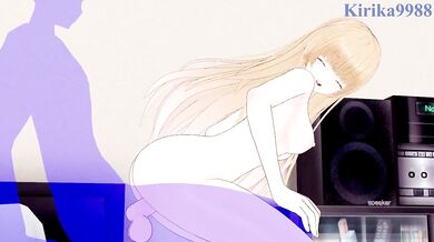 Mahiru Shiina and I have intense sex in the bedroom. - The Angel Next Door Spoils Me Rotten Hentai