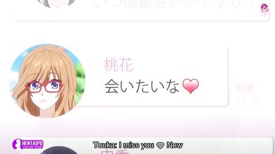 Busty glasses babe gets her doggystyle position with her lover | Anime Hentai 1080p