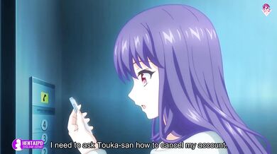 Busty glasses babe gets her doggystyle position with her lover | Anime Hentai 1080p