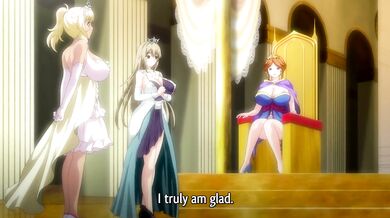 Princesses of the Kingdom Have an Orgy and Receive Multiple Creampies | Anime Hentai 1080p