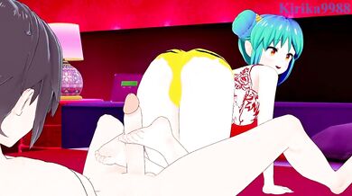 Lum and I have intense sex at a love hotel. - Urusei Yatsura (2022) Hentai