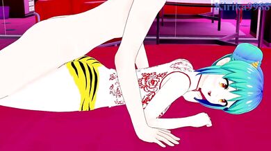 Lum and I have intense sex at a love hotel. - Urusei Yatsura (2022) Hentai