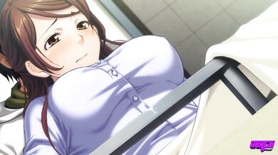 Hentai Pros - MILF Rides Dick While Her Friend Is She Then Wakes Up From Her Loud Moaning