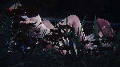 Harley Quinn Hentai - fucking in park's bench