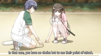 Tennis Busty Girl Gets to Play with Boyfriend on Doggystyle
