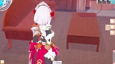 3D/Anime/Hentai, Genshin Impact: Noelle Loves getting fucked by a big dick !!