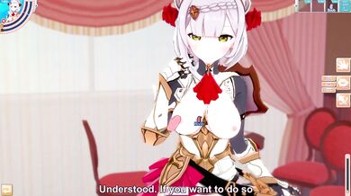 3D/Anime/Hentai, Genshin Impact: Noelle Loves getting fucked by a big dick !!