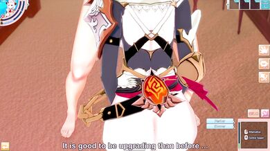 3D/Anime/Hentai, Genshin Impact: Noelle Loves getting fucked by a big dick !!
