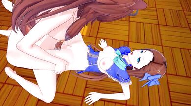 FUTA THE RISING OF THE SHIELD HERO RAPHTALIA X MY NEXT LIFE AS A VILLAINESS CATARINA CLAES (3D HENT