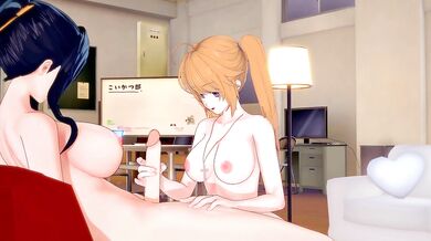 Futa Akeno x Irina[DxD] — 3D HENTAI