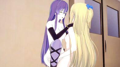 Futa Priestess x Witch[Goblin Slayer] —3D HENTAI