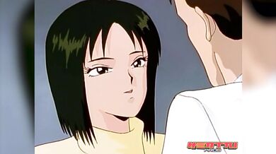 Hentai Pros - Tanaka's In Love With Ikuko, But She Wants Milf Dr Shibata & Lady Kaguya Helps Out