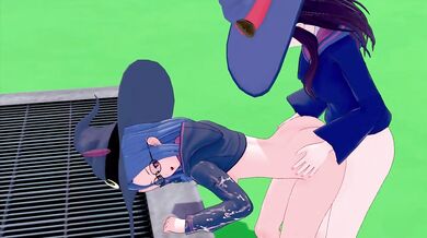 FUTA LITTLE WITCH ACADEMIA ATSUKO KAGARI X URSULA CALLISTIS 3D HENTAI