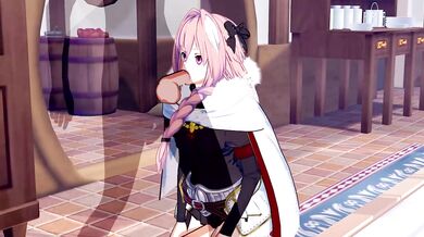 Cute Trap Astolfo Gets Pounded in the Ass