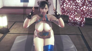 [STREET FIGHTER] Chun Li gets cock at hers dojo