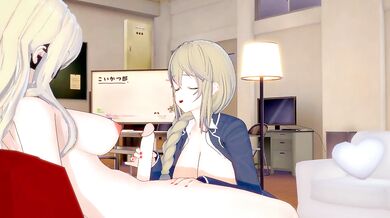 Futa Sword Maiden x Guild girl[Goblin Slayer] — 3D HENTAI