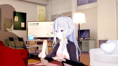 [majo no tabitabi] Elaina(3d hentai)