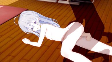 [majo no tabitabi] Elaina(3d hentai)