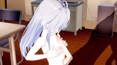 [majo no tabitabi] Elaina(3d hentai)