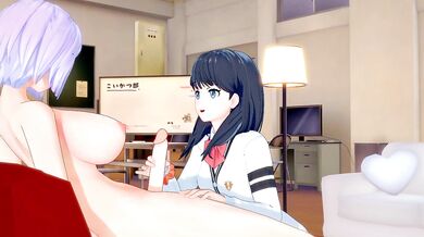 [SSSS.Gridman] Futanari Akane Shinjo Fuck Rikka Takarada(3d hentai)