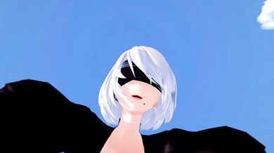 Nier: Fucked by 2b futa taker POV