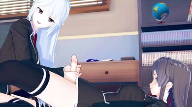 FUTA OreGairu Yukinoshita Yukino X Kawasaki Saki(3D HENTAI)
