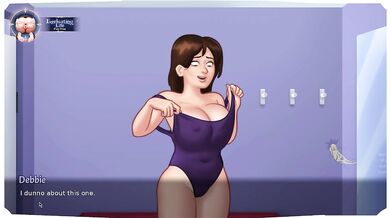 (P4) Summertime Saga | Debbie Cookie Jar Scenes... Stepmom Fantasy Escalates Fast