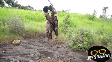 The big-breasted maid is caught by the prince of the kingdom in a compromising position.