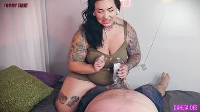 Stepsis Heals StepBro's Sunburn With A Titty Fucking Facial
