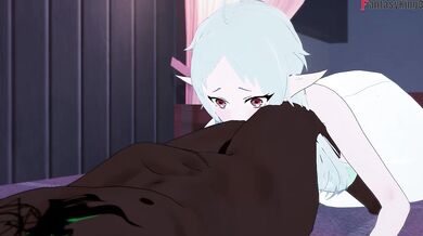 Sylphiette catch me with two girls and get horny | Mushoku Tensei 5 | Full & POV on patreon: Fantasyking3