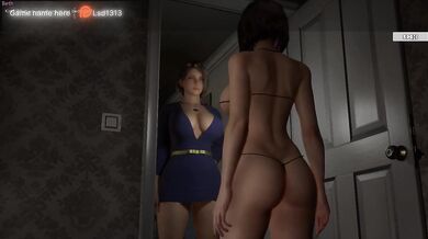 The stepfather caught his stepdaughter naked and got excited. part 2
