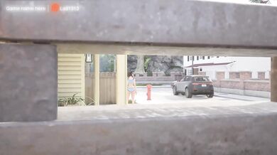 Secret masturbation of a stepsister while her stepfather is not at home on his couch. part 2