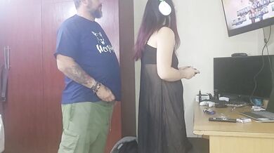 Bored and Ignored Gamer Girlfriend has her Pussy Fucked hard while gaming